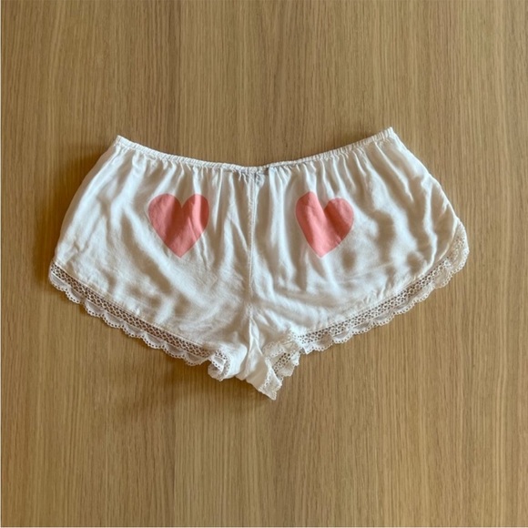 Wildfox Love is everything pajama short set size small - Picture 3 of 3